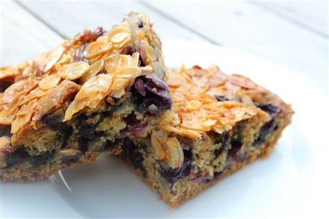 Mandelkuchen Mit Heidelbeeren Muddis Kochen