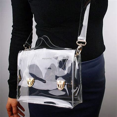 How To Wear Clear Bags And Purses To Work