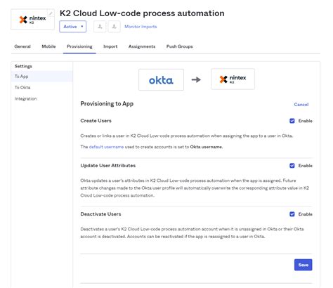 SCIM Configuration Guide For Okta