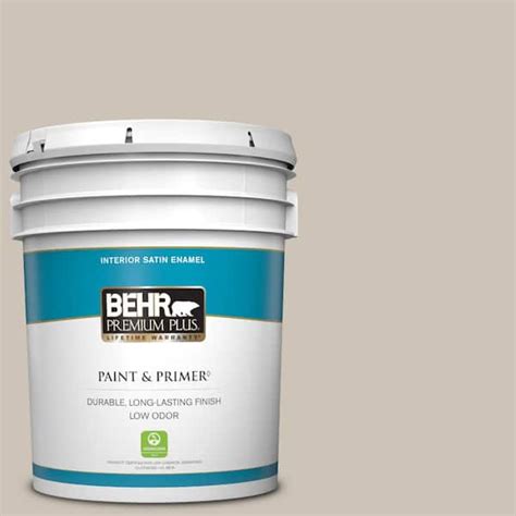 Behr Premium Plus Gal C Wheat Bread Satin Enamel Low Odor