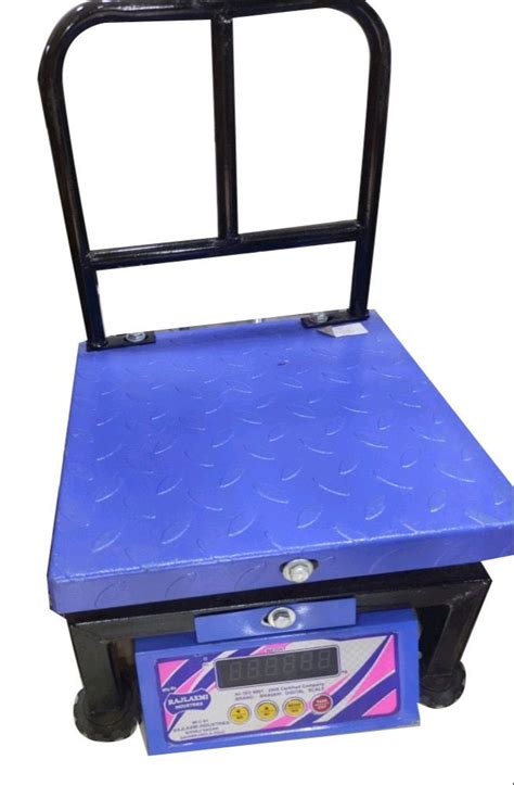 Mild Steel Digital Platform Weighing Scale Size 40x40inch Lxw