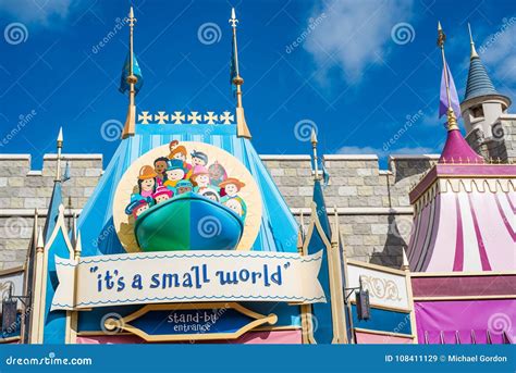 `it`s a Small World` Ride at the Magic Kingdom, Walt Disney World Editorial Stock Image - Image ...