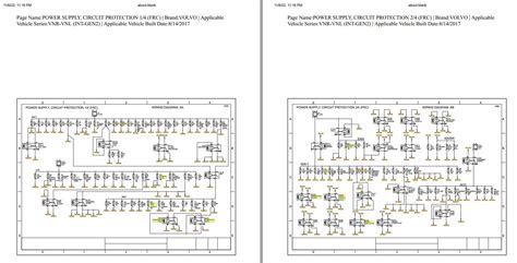 Volvo Truck Vnr Vnl Int Gen2 2018 Series Wiring Diagram