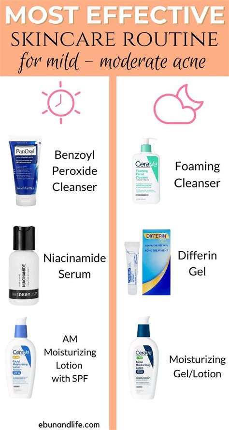 Skincare Routine For Acne Prone Skin Curly Tay