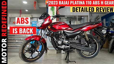 All New Bajaj Platina Abs H Gear Detailed Review Price