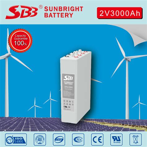 Long Life Opzv Battery V Ah For Power Supply China Solar Battery