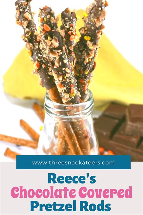 Reeses Chocolate Covered Pretzel Rods Chocolate Covered Pretzels