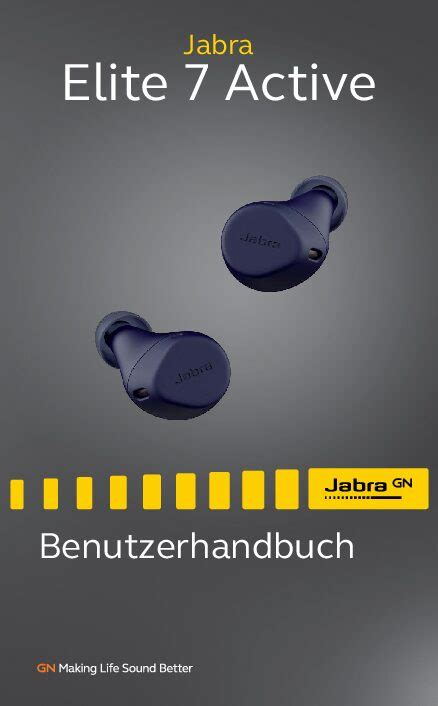 Jabra Elite Active Benutzerhandbuch Deutsch