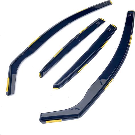 Haibak Wind Deflectors Set Compatible With Audi A C Saloon