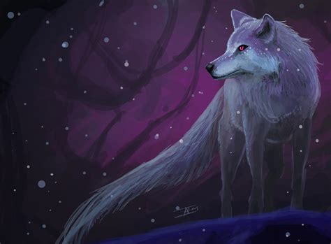 Blue Wolf by kalliikak on DeviantArt