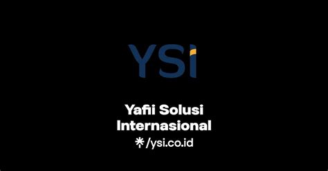 yafii solusi internasional linktree