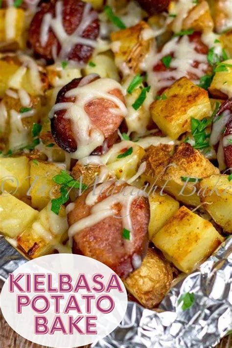 Kielbasa Potato Bake Keilbasa Recipes Kilbasa Sausage Recipes Easy