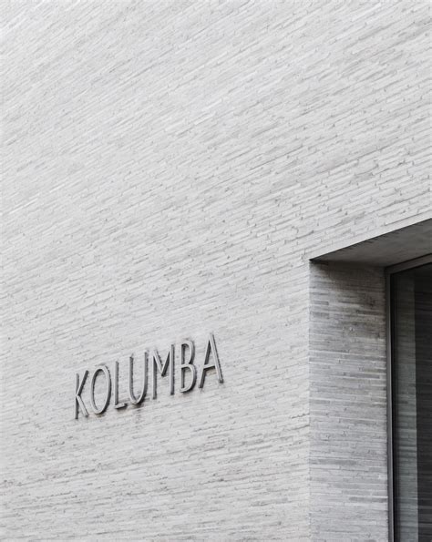 Kolumba Museum By Peter Zumthor Captured By Rasmus Hjortsh J