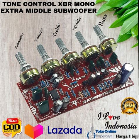 Tone Control Xbr Mono Extra Middle Subwoofer Lazada Indonesia