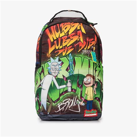 Sprayground Plecak Rick And Morty Graffiti Dlxr B Nsz Kolor