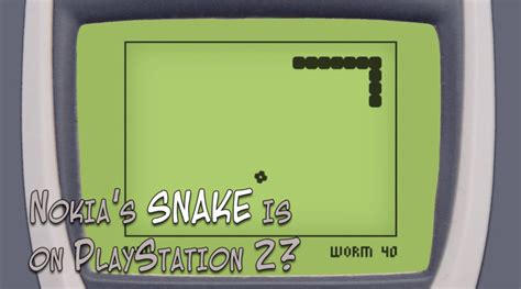 Nokias Snake On The PlayStation 2 GameHammer Classic Gaming