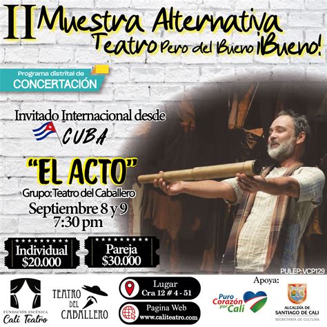 Programaci N Fundaci N Esc Nica Cali Teatro