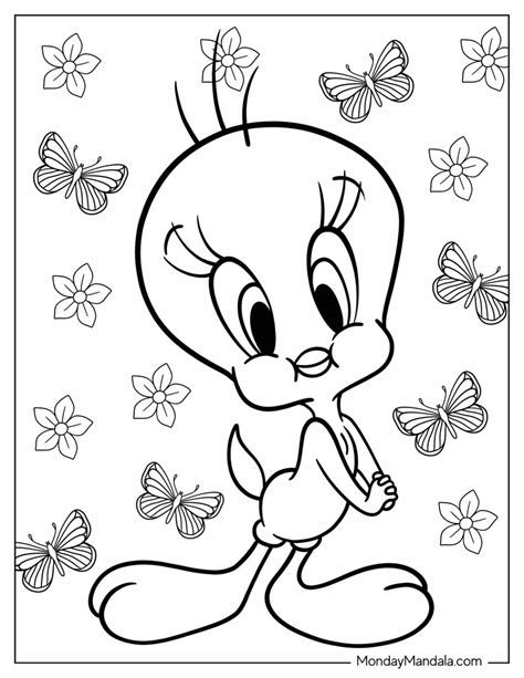 20 Tweety Bird Coloring Pages (Free PDF Printables)