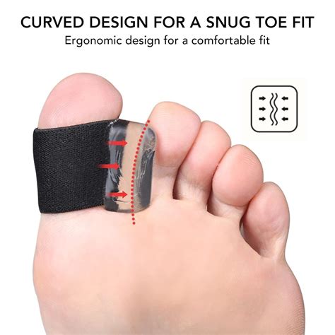 Men's Flexible Toe Spacers Separators for Bunion Relief - Prevent