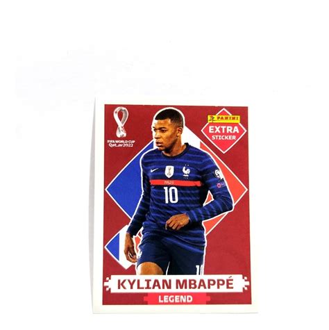 Figurinha Copa Legend Kylian Mbapp Bordo Rara Oficial Frete Gr Tis