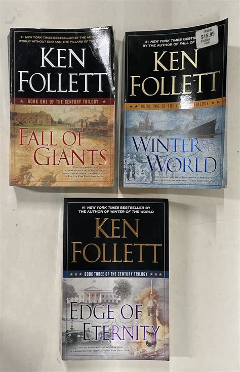 Ken Follett S Complete Century Trilogy In Large Trade Paperback Format