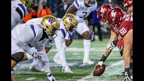 Washington State Cougars Vs Washington Huskies Apple Cup Preview Close