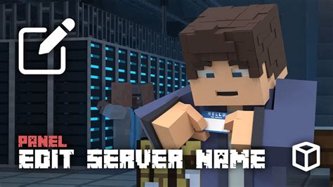 How To Change Your Minecraft Server Name Youtube