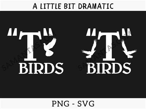 T Birds Svg T Birds Svg Svg Cut File Etsy