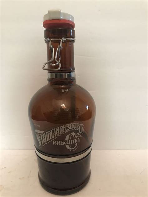 Pre Owned Fredericksburg Brewing Company 2 Liter Beer Growler Beer