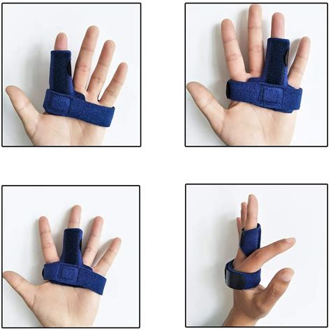 Trigger Finger Splint Adjustable Finger Support Brace Bonus Fastening