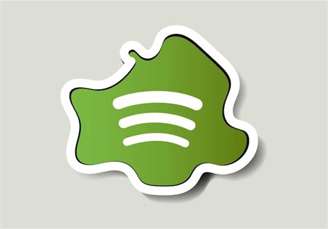 El vector del logotipo de spotify es una representación estilizada del