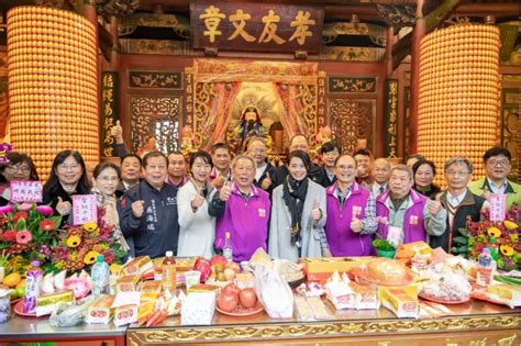 文昌帝君聖誕千秋 高虹安市長參香祝壽、為考生祈福 好報新聞網