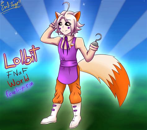 Fnaf World Lolbit V2 By Emil Inze On Deviantart