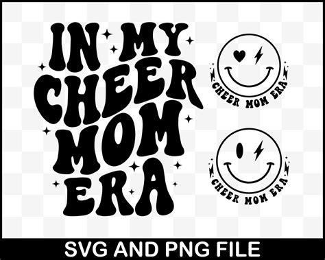 In My Cheer Mom Era Svg Cheer Mom Era Cheer Mom Era Svg Cheer Mom