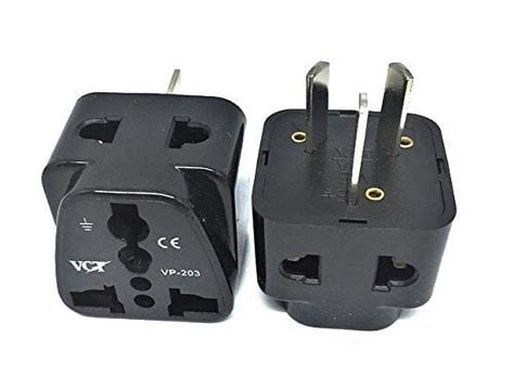 Vp 203b Usa To Australia New Zealand China 2 Outlet Plug Adapter Enables Use Of Multiple