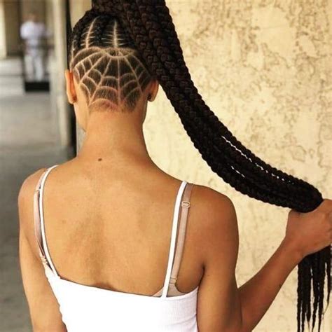 Box Braids With Shaved Sides 21 Stylish Ways To Rock The Look Braided