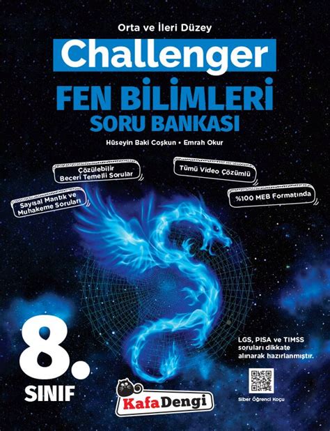 Kafa Dengi S N F Challenger Fen Bilimleri Soru Bankas Kitap Ler