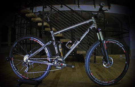 Sisu Bareback Custom Stainless Full Suspension Mtb Sisu Cycles