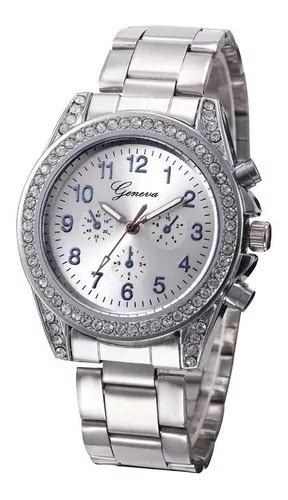 Reloj Geneva Hombre Mujer Original Mercadolibre