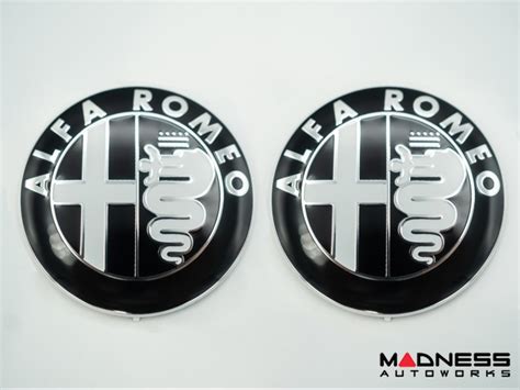 Alfa Romeo Emblem Covers Front Back Set V Mm Alfa Romeo