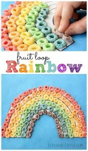 Fruit Loop Rainbow Craft | Housing a Forest