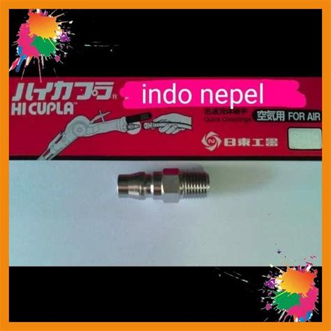 Jual Nitto Kohki Pm Inch Hi Culpa Big Body Steel Male Plug