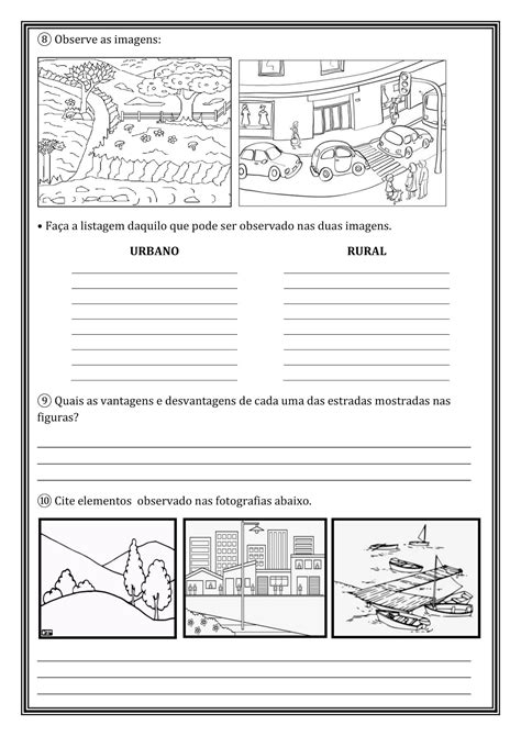 Atividade De Geografia 2 Ano Fundamental REVOEDUCA