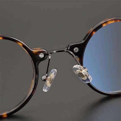 Ben Retro Round Acetate Optical Glasses Frame Fomolooo