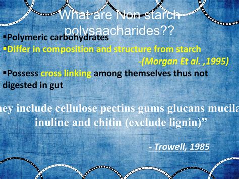 Presentation On Non Starch Polysaccharides In Poultry Final Osr Ppt