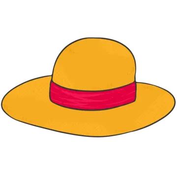 Straw Hat Anime, Straw Hat Cartoon, Straw Hat Clipart, Hat PNG ...