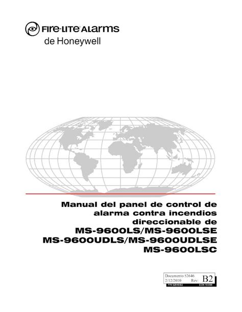 PDF Manual Del Panel De Control De Alarma Contra Incendios PDF