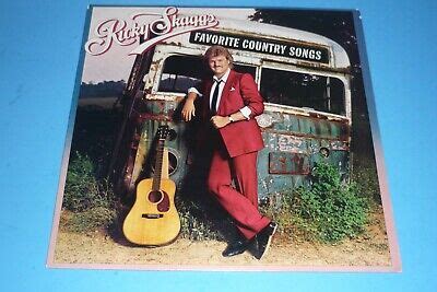 RICKY SKAGGS FAVORITE COUNTRY SONGS RECORD ALBUM LP EPIC