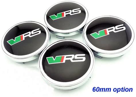 VRS Alloy Wheel Centre Caps 56mm 60mm Diameter Octavia Karoq Scala