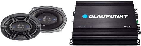 BLAUPUNKT GTX690 6 X 9 4 Way Coaxial Speaker 450W Black 750W 2